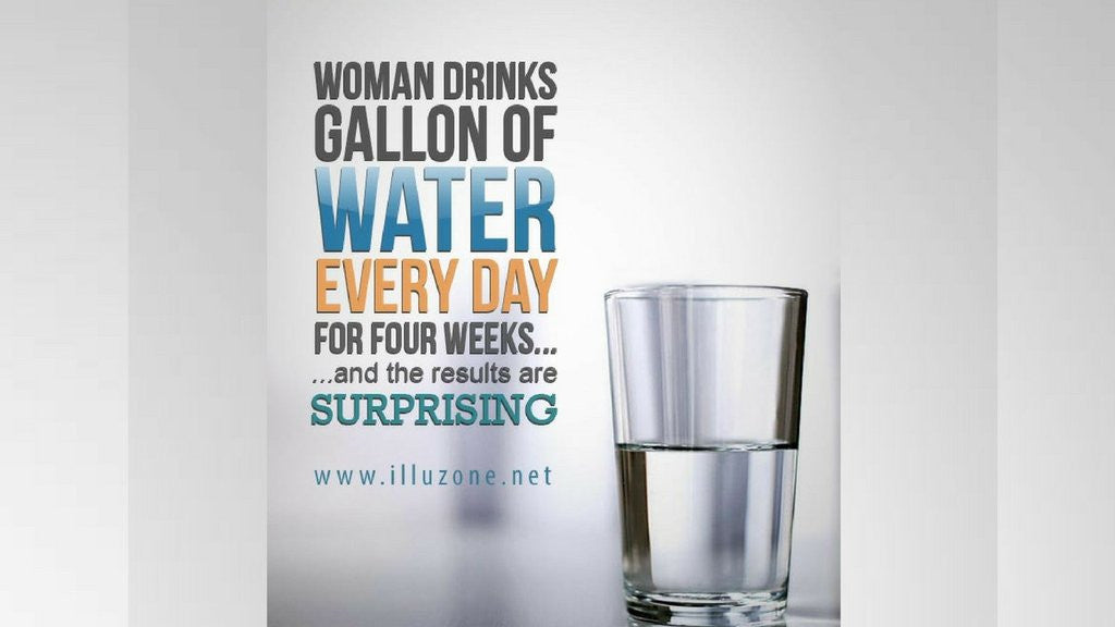 4 Week Test Drinking Water With Surprising Results