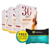 30 Days Waistline - 3 Month Pack With Free Body Wrap